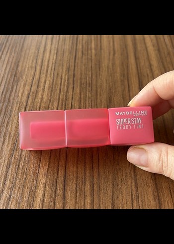 Maybelline Superstay Teddy Tint Pastel Pembe Ruj