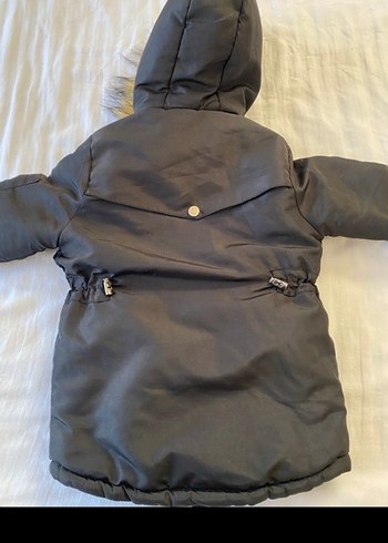 Kürklü Kapüşonlu Erkek Çocuk Mont - Görsel 3