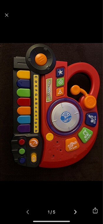Elektronik gitar 0/3 yaş için
