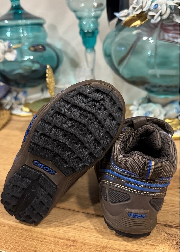 İTALYADAN 23 numara Geox su geçirmez hakiki deri bot - Görsel 5