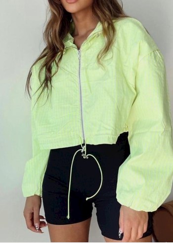 ZARA YEŞİL Mini Kadın Ceket S beden - Görsel 2