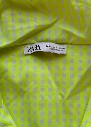 ZARA YEŞİL Mini Kadın Ceket S beden - Görsel 5