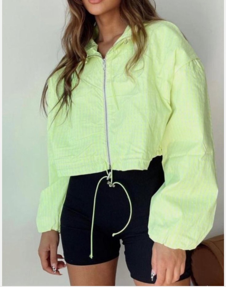 ZARA YEŞİL Mini Kadın Ceket S beden - Görsel 2