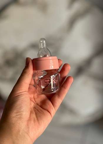 Pastel Pembe Bebek Biberonu - Görsel 2