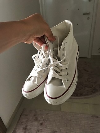 36 Beden beyaz Renk Converse beyaz ayakkabı orjinal