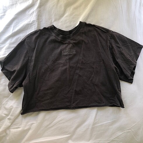 s Beden H&M Antrasit Boxy Üst