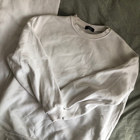 Madmext Beyaz Sweatshirt