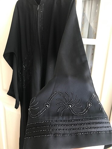 m Beden siyah Renk Abaya ferace