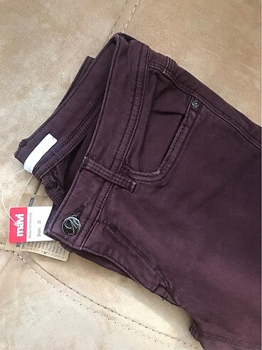 28 Beden bordo Renk Mavi jeans pantolon