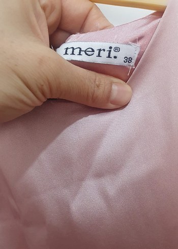 Pembe Nakışlı Pastel Perde - Görsel 3