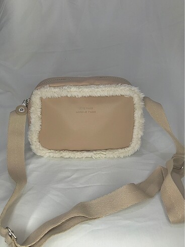Mango Peluş mini çanta içi geniş