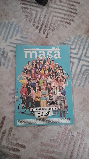 masa dergisi gülse birsel sayısı