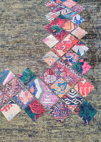 Kampanya! 1.40x2.00 Dokuma tabn Halı - Görsel 4