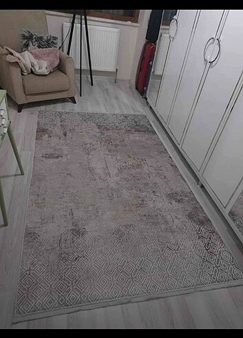 Kaymaz yıkanabilir dot taban halı&yolluk 