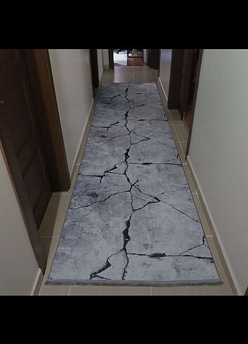 Kaymaz yıkanabilir dot taban halı&yolluk
