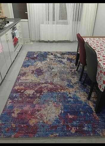 Kaymaz yıkanabilir dot taban halı&yolluk 