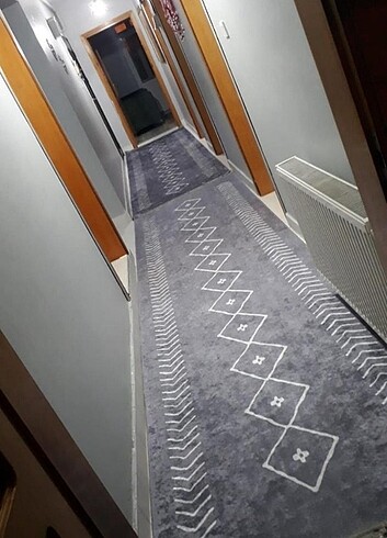 Kaymaz yıkanabilir dot taban halı&yolluk