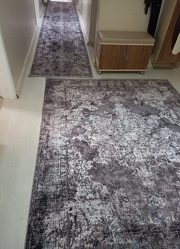  Beden Kaymaz yıkanabilir dot taban halı&yolluk