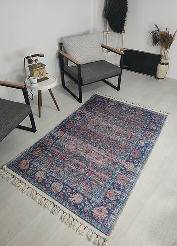 Kaymaz yıkanabilir dot taban halı&yolluk