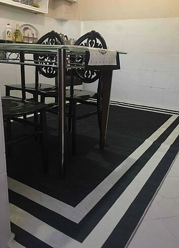 Kaymaz yıkanabilir dot taban halı&yolluk