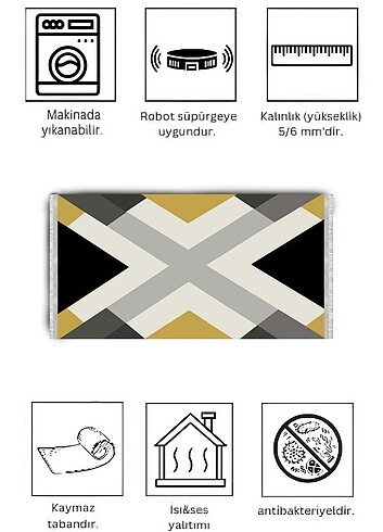 Beden çeşitli Renk Kaymaz yıkanabilir dot taban halı&yolluk