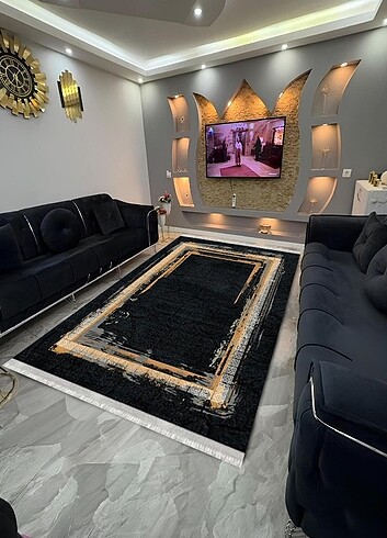 Kaymaz yıkanabilir dot taban halı&yolluk