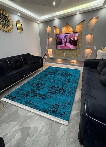Kaymaz yıkanabilir dot taban halı&yolluk