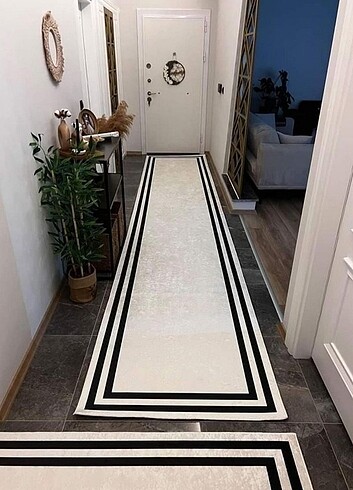 Kaymaz yıkanabilir dot taban halı&yolluk