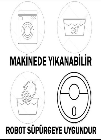 KAMPANYALI, İHRACAT FAZLASI MODERN SÜNGERLİ 1.40X1.40 KARE HALI - Görsel 7