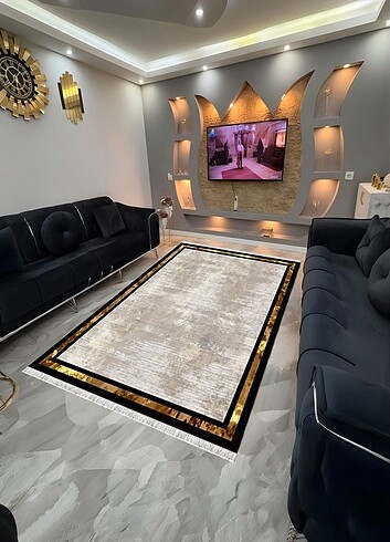 Kaymaz yıkanabilir dot taban halı&yolluk