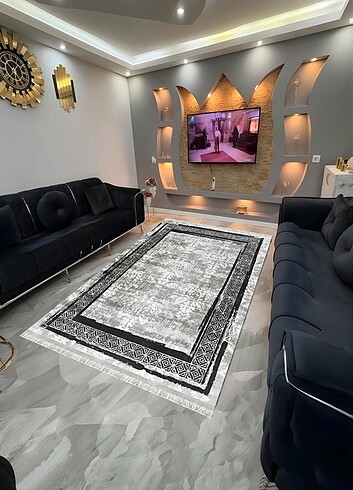 Kaymaz yıkanabilir dot taban halı&yolluk