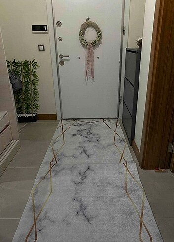 Kaymaz yıkanabilir dot taban halı&yolluk