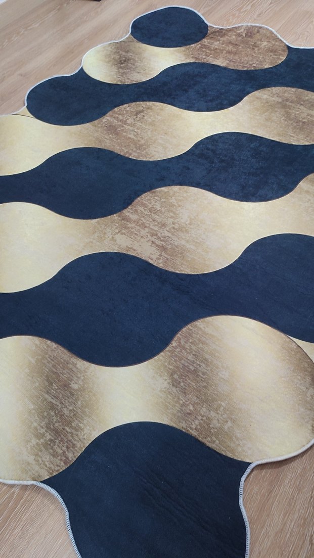 SÜNGERLİ İHRACAT FAZLASI LAZER KESİMLİ HALI 1.80X2.30 - Görsel 2