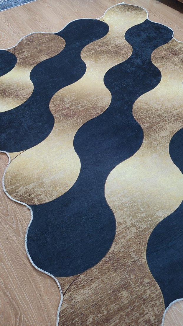 SÜNGERLİ İHRACAT FAZLASI LAZER KESİMLİ HALI 1.80X2.30 - Görsel 3