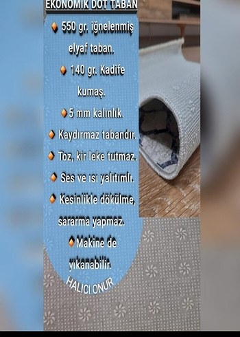 İHRACAT FAZLASI 80X2.00 KAYMAZ TABANLI YOLLUK - Görsel 8