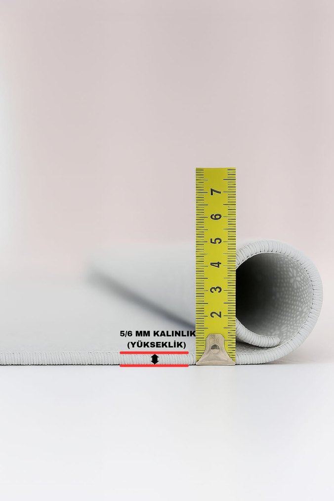 Kaymaz yıkanabilir dot taban halı&yolluk - Görsel 4