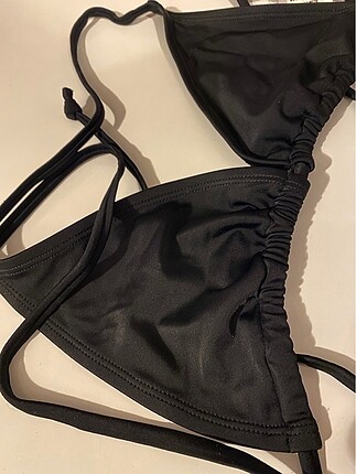 Orjinal lof bikini üstü Siyah ve beyaz M beden