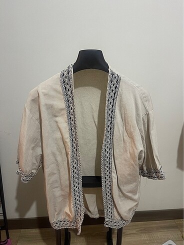 l Beden Nakışlı örme kimono