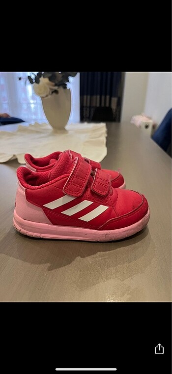 Adidas 23 numara kız çocuk ayakkabı