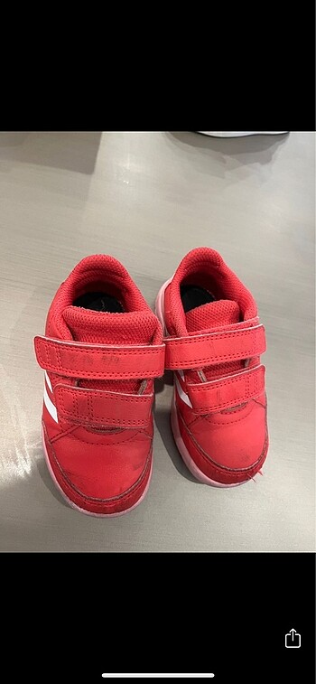 23 Beden pembe Renk Adidas 23 numara kız çocuk ayakkabı