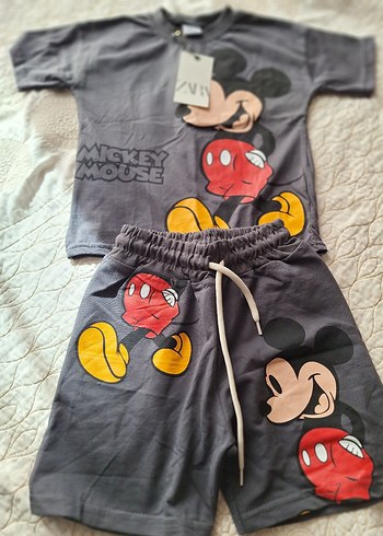 Çocuk Baskılı Kısa Kollu Mayo Takımı - Görsel 7