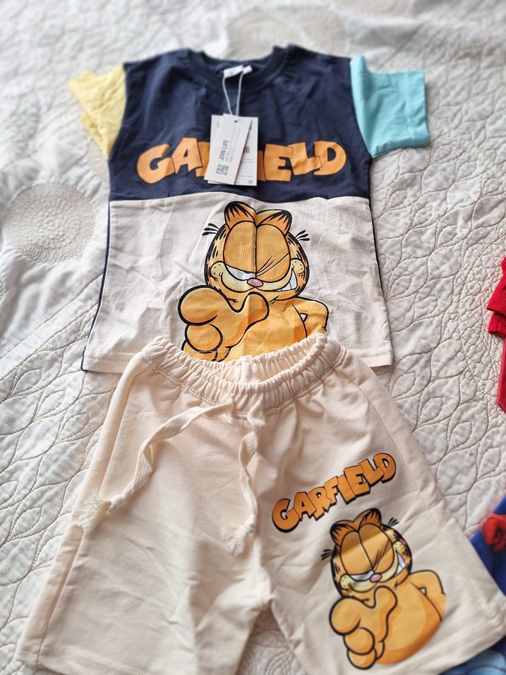 Çocuk Baskılı Kısa Kollu Mayo Takımı - Görsel 2