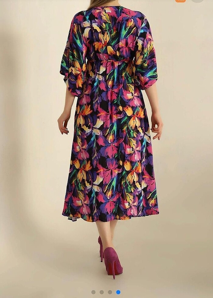 Viskon elbise
 - Görsel 2