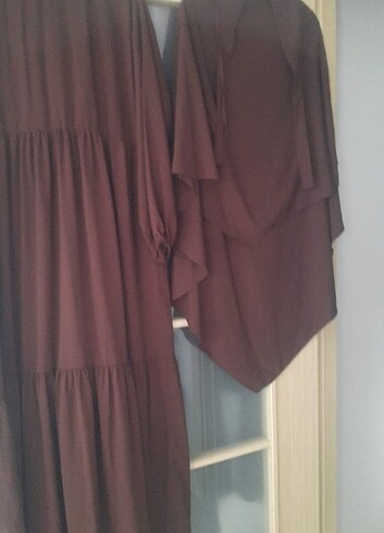 xl Beden Sufle ve ferace elbise