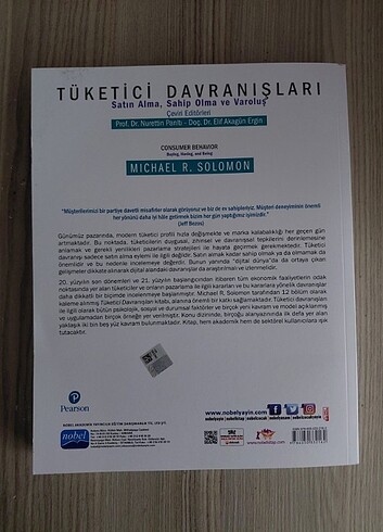  Michael Solomon Tüketici Davranışları 