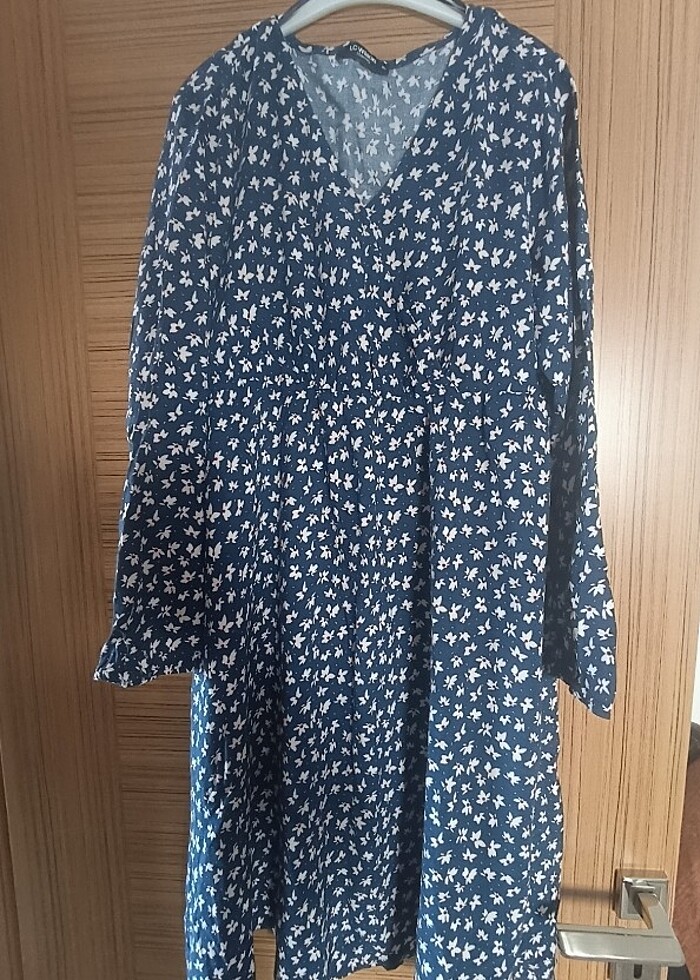 LCW kışlık hamile elbisesi  - Görsel 3