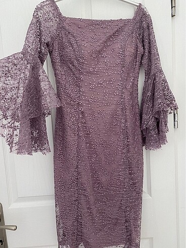 Midi boy kalem elbise - Görsel 3