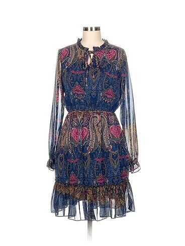 Vintage Love Kısa Elbise %70 İndirimli.