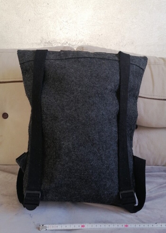 KEÇE SIRT ÇANTASI  - Görsel 5