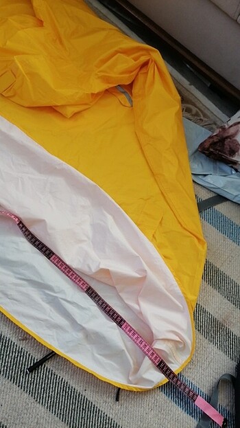xxl Beden sarı Renk PANÇOSU YAĞMURLUĞU